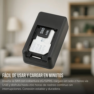 🛰️ Mini GPS Rastreador Espía + 🎁🎁 ENVÍO GRATIS