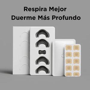 Banda Nasal Magnetica | Respira Mejor, Adiós Ronquidos | kit 4 tiras + 15 parches