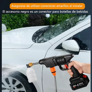 Hidrolavadora de alta potencia, Recargable y Portátil Mx