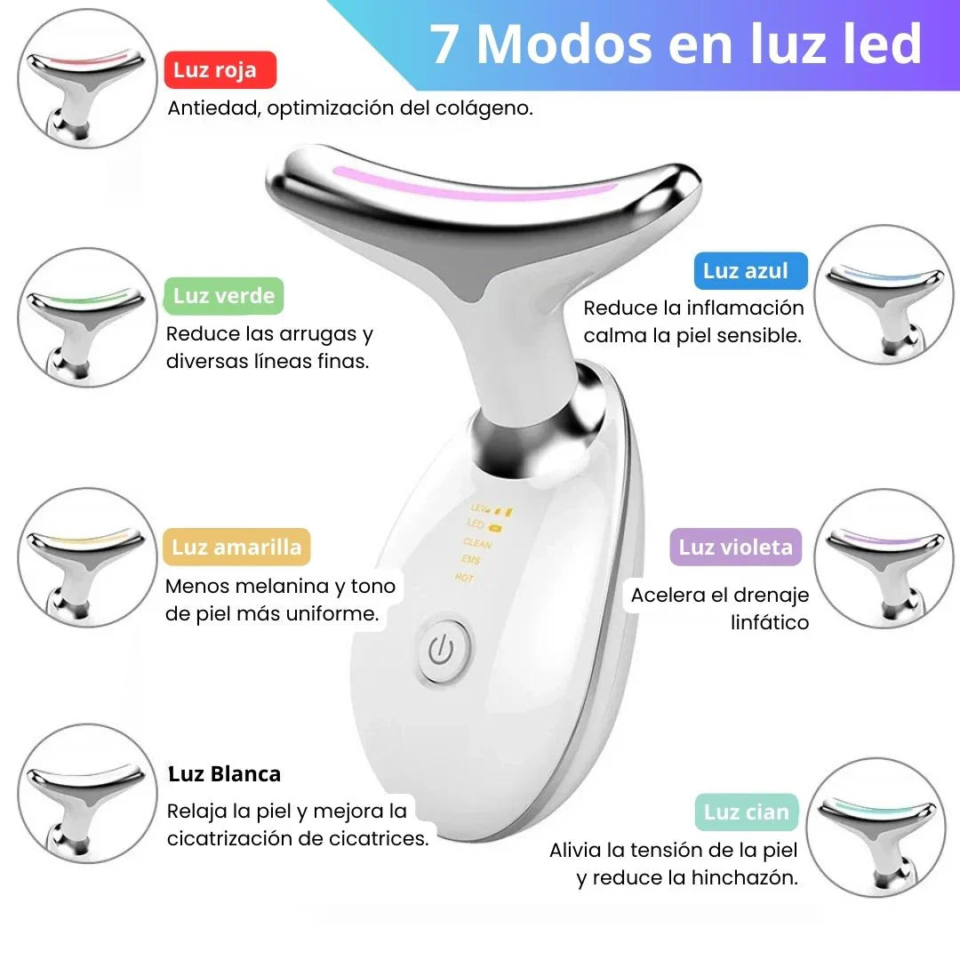 masajeador led