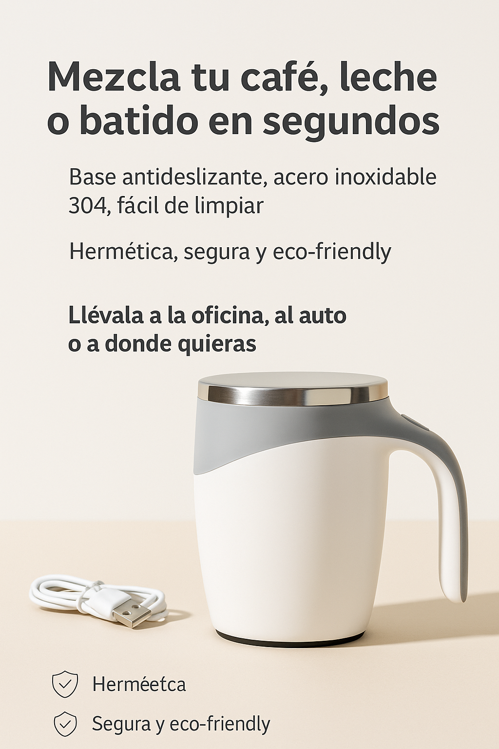 Taza Mezcladora Automática™ con envío gratis 🎁